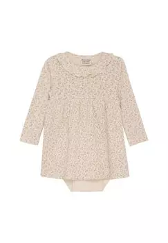 Трикотажное платье AOP Minymo, цвет pink champagne