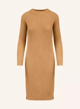 Трикотажное платье Apart, коричневый