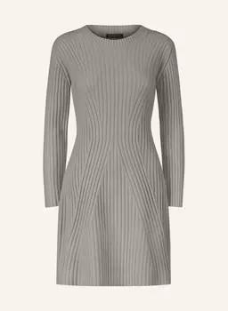 Трикотажное платье Apart, серый