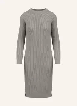 Трикотажное платье Apart, серый