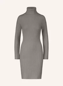 Трикотажное платье Apart, серый