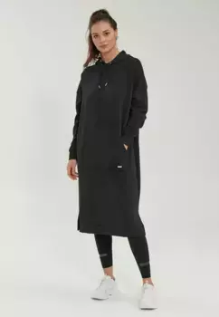 Трикотажное платье ATHLECIA "Pasarna" с очень мягкой отделкой, черный