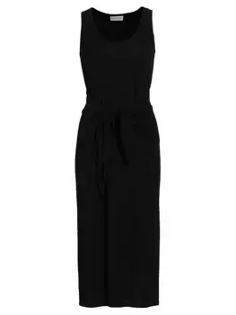 Трикотажное платье Aylin с завязкой спереди Halston, черный