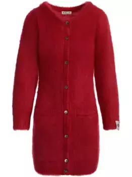 Трикотажное платье Bally, красный