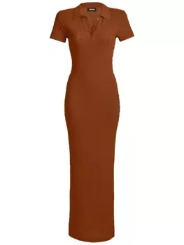 Трикотажное платье Beacon Seroya, коричневый