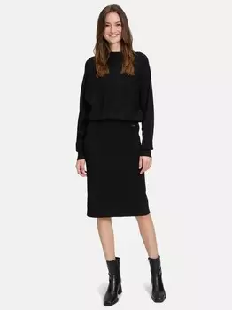 Трикотажное платье Betty & Co, черный