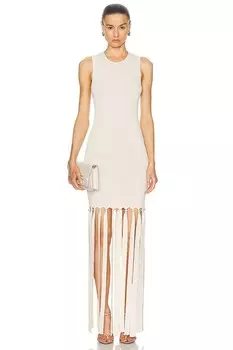 Трикотажное платье без рукавов Eclisse Simonmiller, цвет Ivory