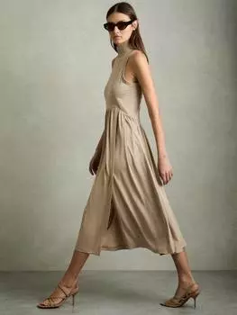 Трикотажное платье без рукавов от блейк Reiss, цвет Neutral