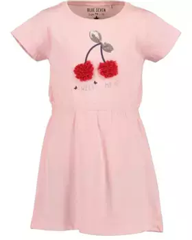 Трикотажное платье Blue Seven " Blue Seven платье-рубашка для девочек ВИШНИ" (1 шт.), розовый