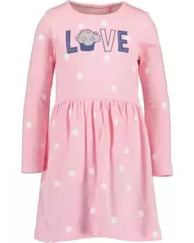 Трикотажное платье Blue Seven " Blue Seven платье-рубашка для девочек SWEETS" (1 шт.), цвет 416 - Azalee