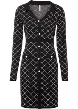 Трикотажное платье Bodyflirt Boutique, черный