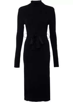 Трикотажное платье Bodyflirt, черный