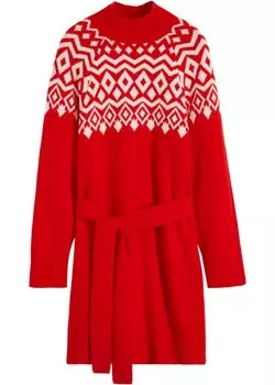 Трикотажное платье Bodyflirt, красный