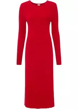 Трикотажное платье Bodyflirt, красный