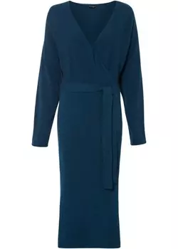 Трикотажное платье Bodyflirt, синий