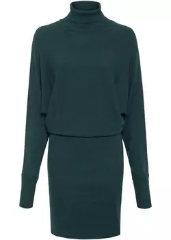 Трикотажное платье Bodyflirt, зеленый