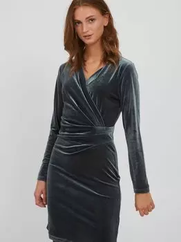 Трикотажное платье byperlina B.Young, серый