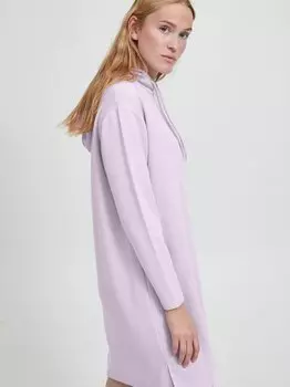 Трикотажное платье бытруна B.Young, фиолетовый