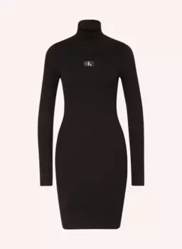 Трикотажное платье Calvin Klein Jeans, черный
