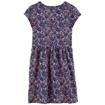 Трикотажное платье Carter's с цветочным принтом для девочек 4–14 лет Carter's