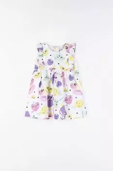 Трикотажное платье Coccodrillo расклешенный без рукавов