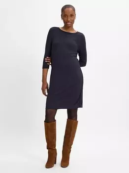 Трикотажное платье Comma, синий