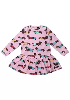 Трикотажное платье DACHSHUND Villervalla, цвет rosa