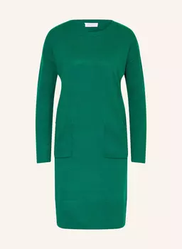 Трикотажное платье Devora с мериносовой шерстью Hobbs, зеленый