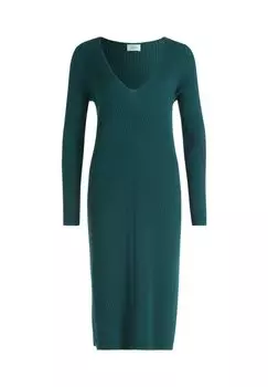 Трикотажное платье длиной 3/4 Vera Mont, цвет Smoky Sage