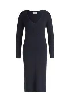 Трикотажное платье длиной 3/4 Vera Mont, цвет Dark Navy