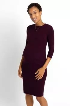 Трикотажное платье для беременных JoJo Maman Bb, красный