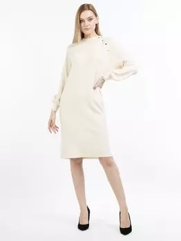 Трикотажное платье Dreimaster, белый