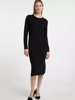 Трикотажное платье Dreimaster, черный