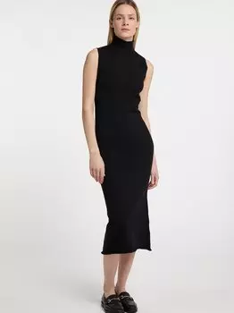 Трикотажное платье Dreimaster, черный