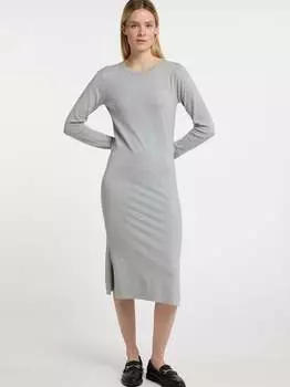 Трикотажное платье Dreimaster, серый