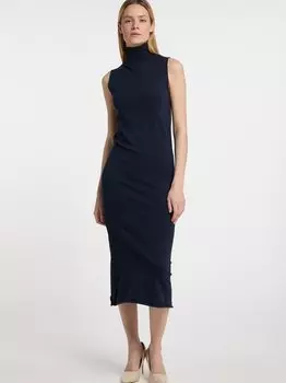 Трикотажное платье Dreimaster, синий