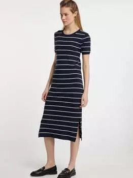 Трикотажное платье Dreimaster, синий