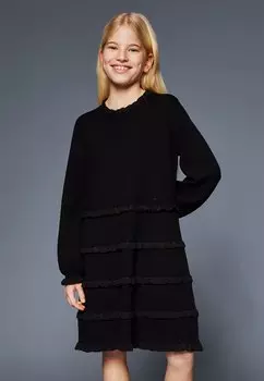 Трикотажное платье DRESS Emporio Armani, цвет nero