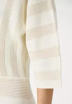 Трикотажное платье DRESS TWINSET, кремовый