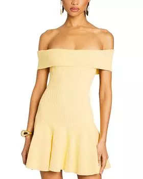 Трикотажное платье Erica Retrofete, желтый