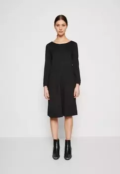 Трикотажное платье Esprit, черный