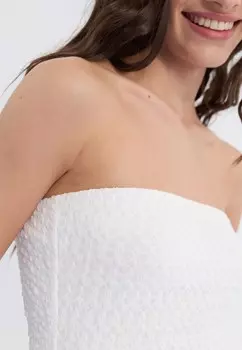 Трикотажное платье Even&Odd, белый