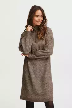 Трикотажное платье Fransa " Fransa FRSanny", цвет Tiger'S Eye Melange