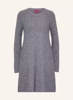 Трикотажное платье Frogbox, серый