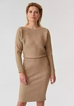Трикотажное платье Fulina TATUUM, бежевый