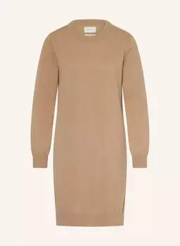 Трикотажное платье Gant, бежевый