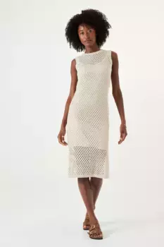 Трикотажное платье Garcia, цвет Almond