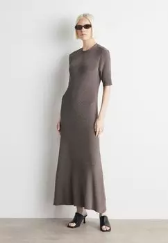 Трикотажное платье Gestuz, серый