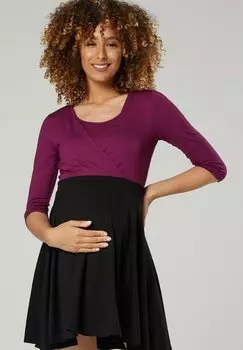 Трикотажное платье Happy Mama