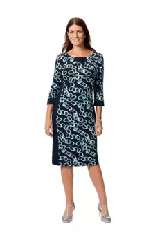 Трикотажное платье HERMANN LANGE Collection "Трикотажное платье HERMANN LANGE Collection Янина ", бирюзовый